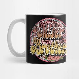 Graphic Proud Miser Name Flower Birthday 70s 80s 90s Vintage Styles Mug